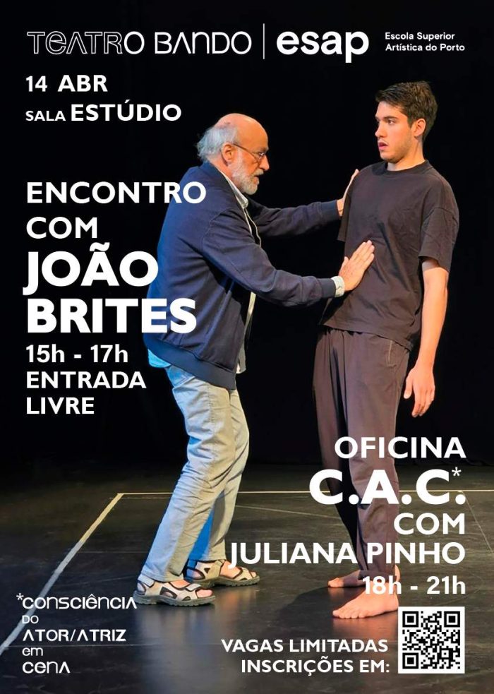 C.A.C. 2026 (ESAP) - Encontro com JB + Oficina C A C - CARTAZ